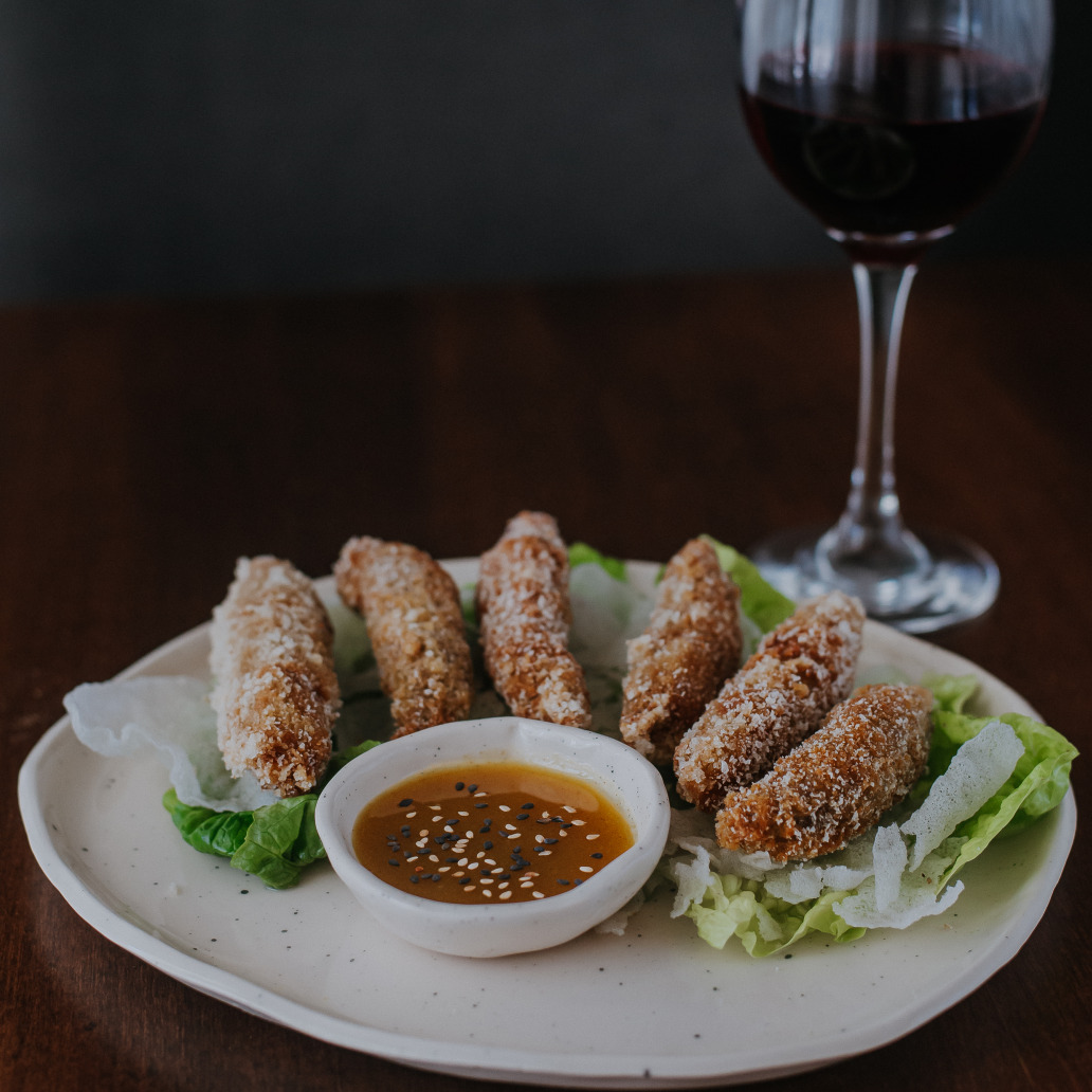 Langostinos al panko