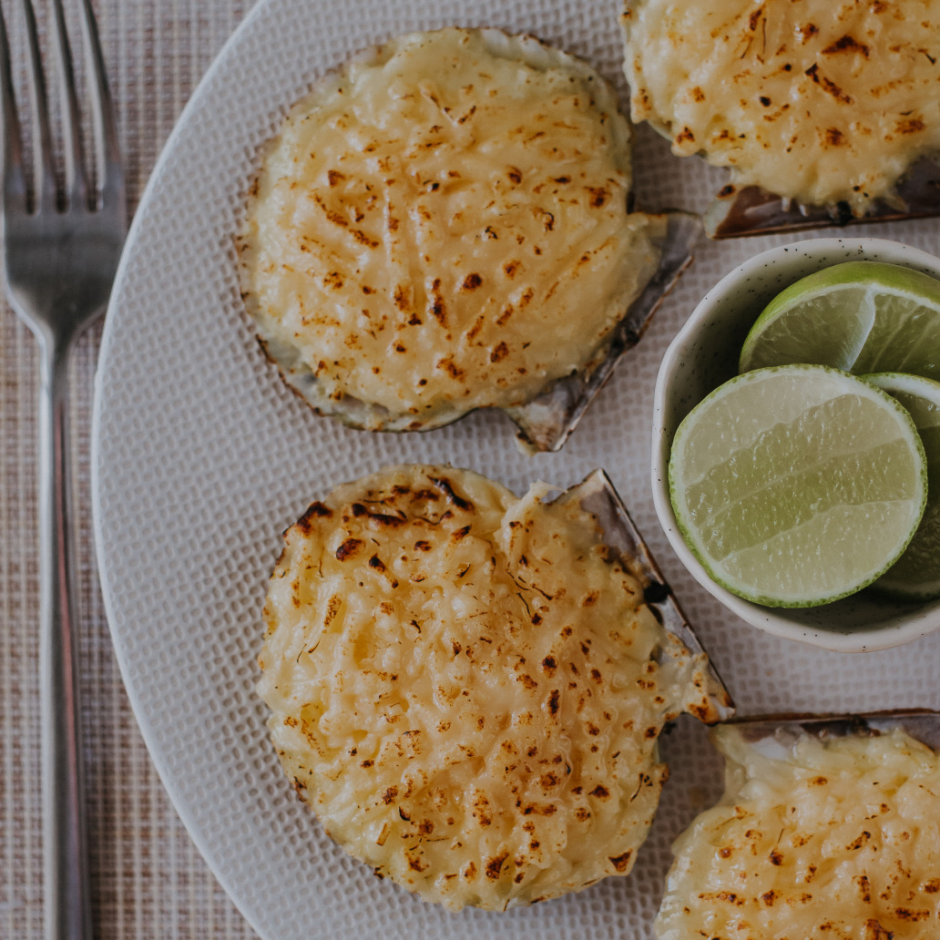 Vieras a la parmesano